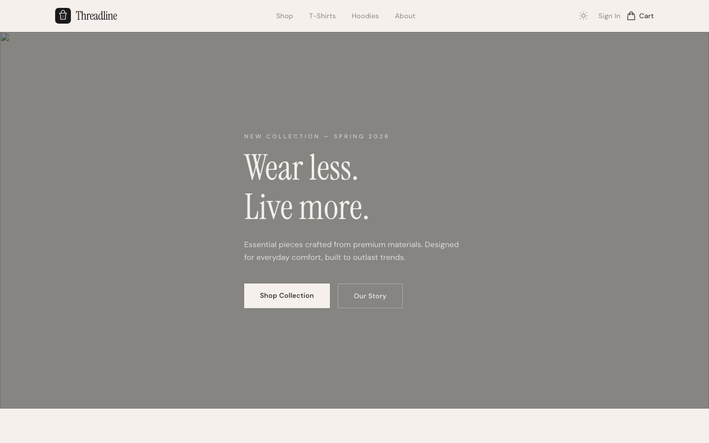 Store screenshot
